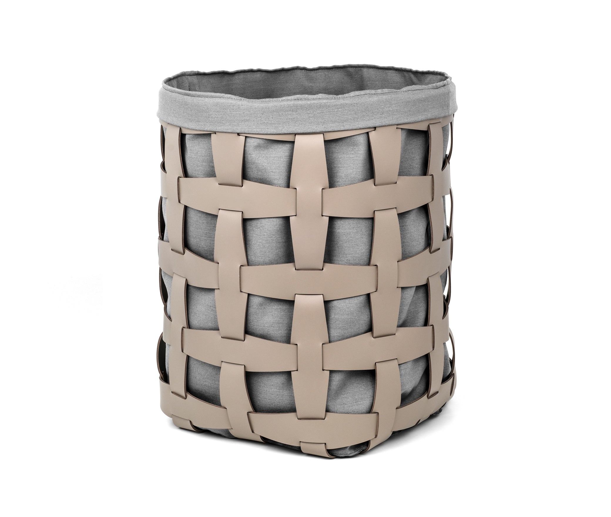 Крючок-корзина - 35X35H43,5 см / регенерированная кожа_темно-серый Pinetti 00.0191.082.055 - Вид №5