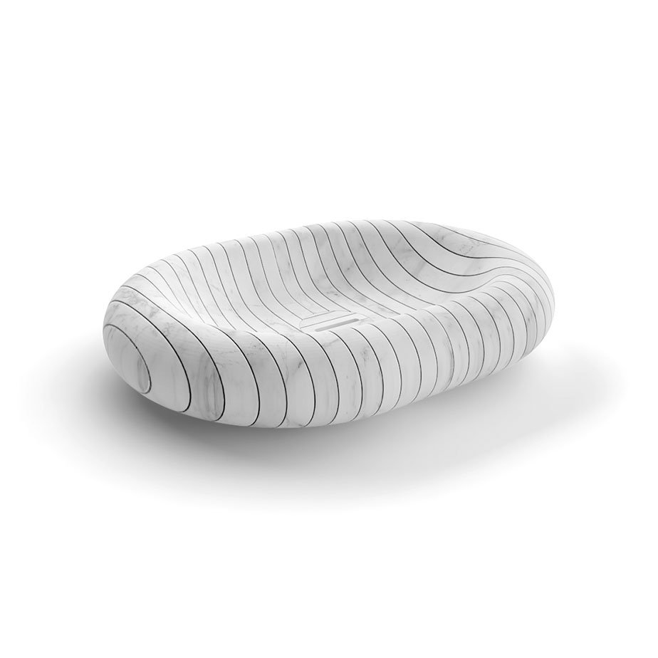 Gessati Накладная раковина на столешницу  прямоугольная Antoniolupi  - Вид №12