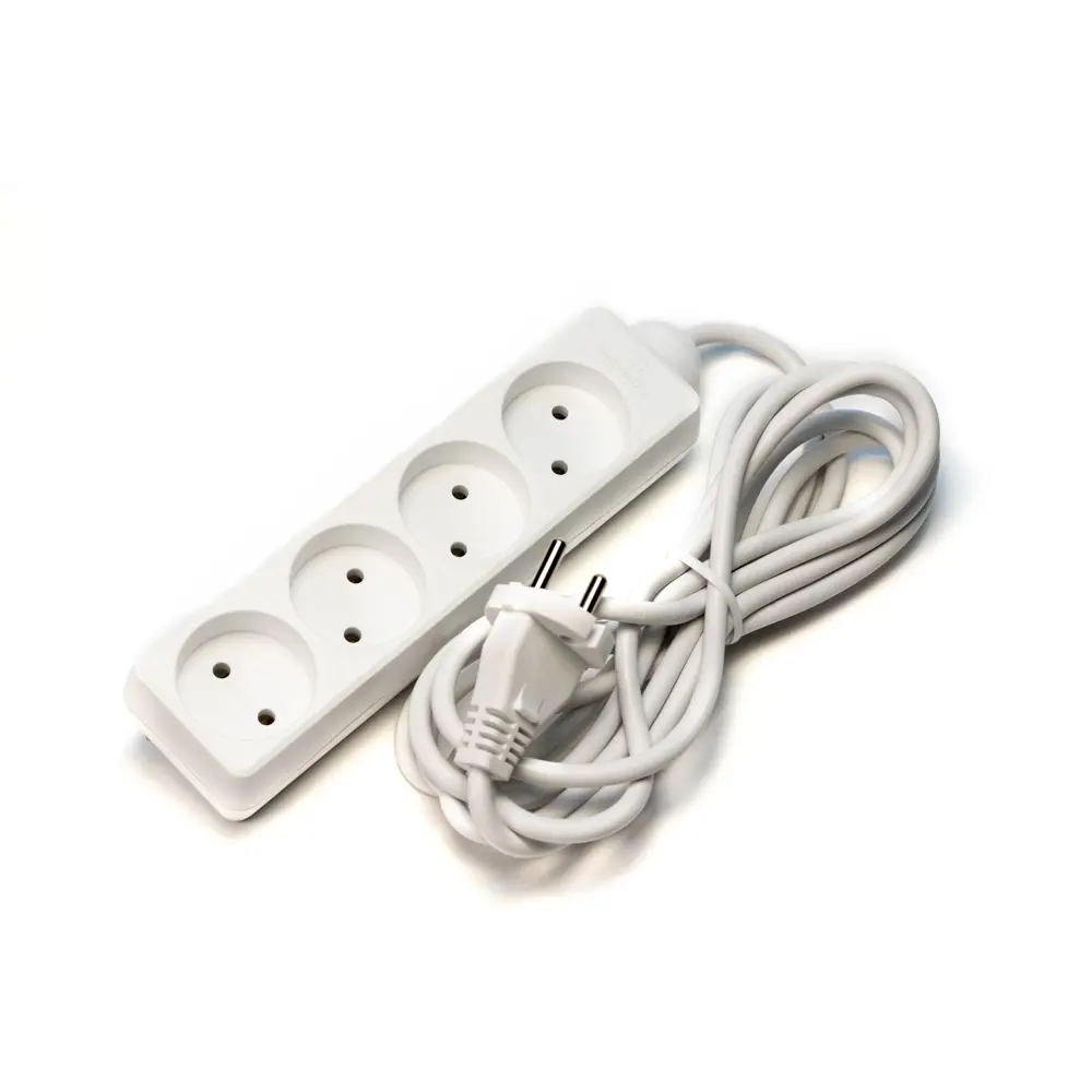 Удлинитель ЗАЩИТА ПРО на 4 розетки с защитой от перегрузки 2200 Вт 83061717 STLM-0038881