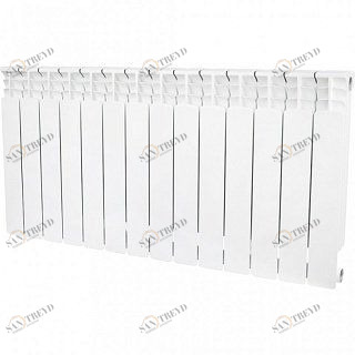 Радиатор STOUT Space 13 секций биметаллический секционный, высота 500мм SRB0310050013