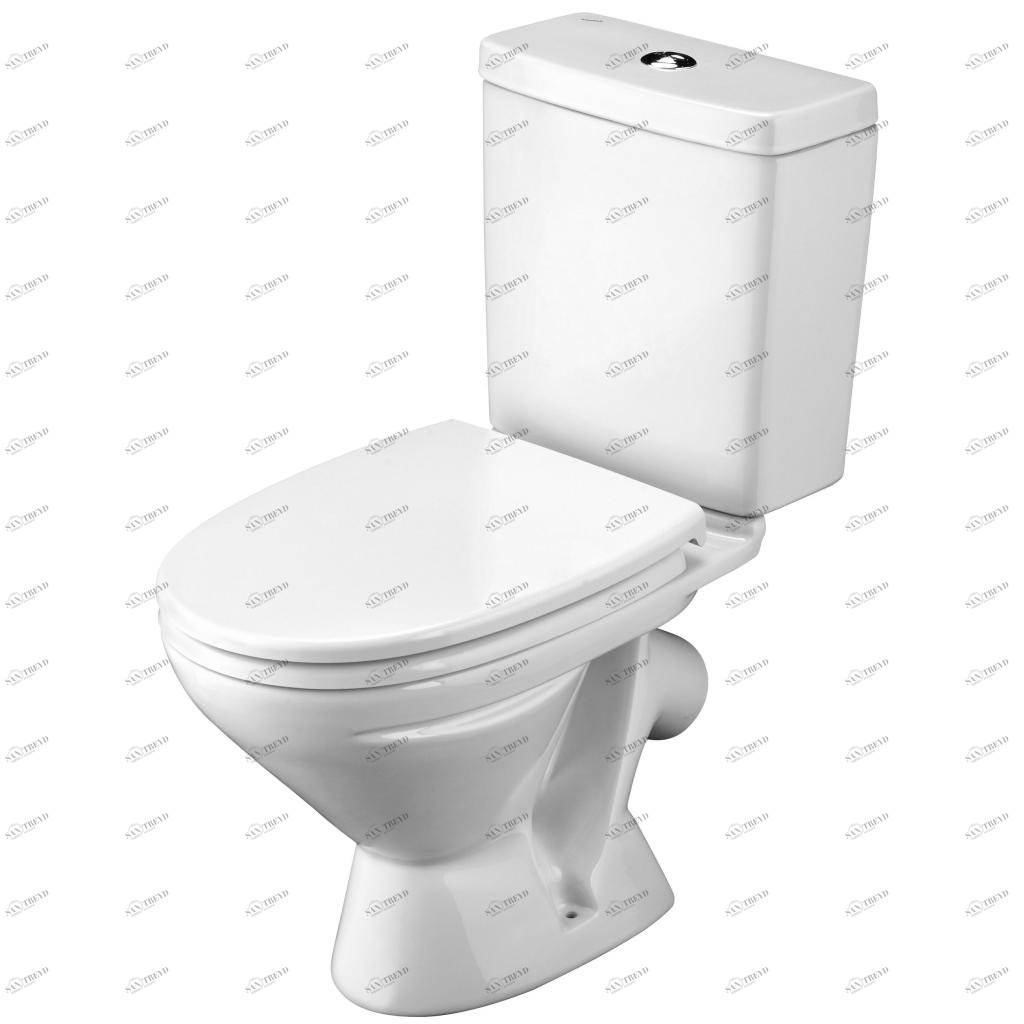 13819 Компакт унитаз с бачком Белый Лобненский Стройфарфор  Россия 