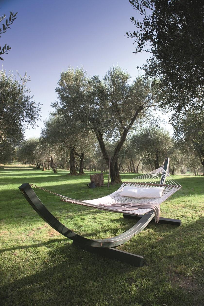 Unopiù Гамак из ламинированного дерева и хлопковой сетки  Amaca  - Вид №1