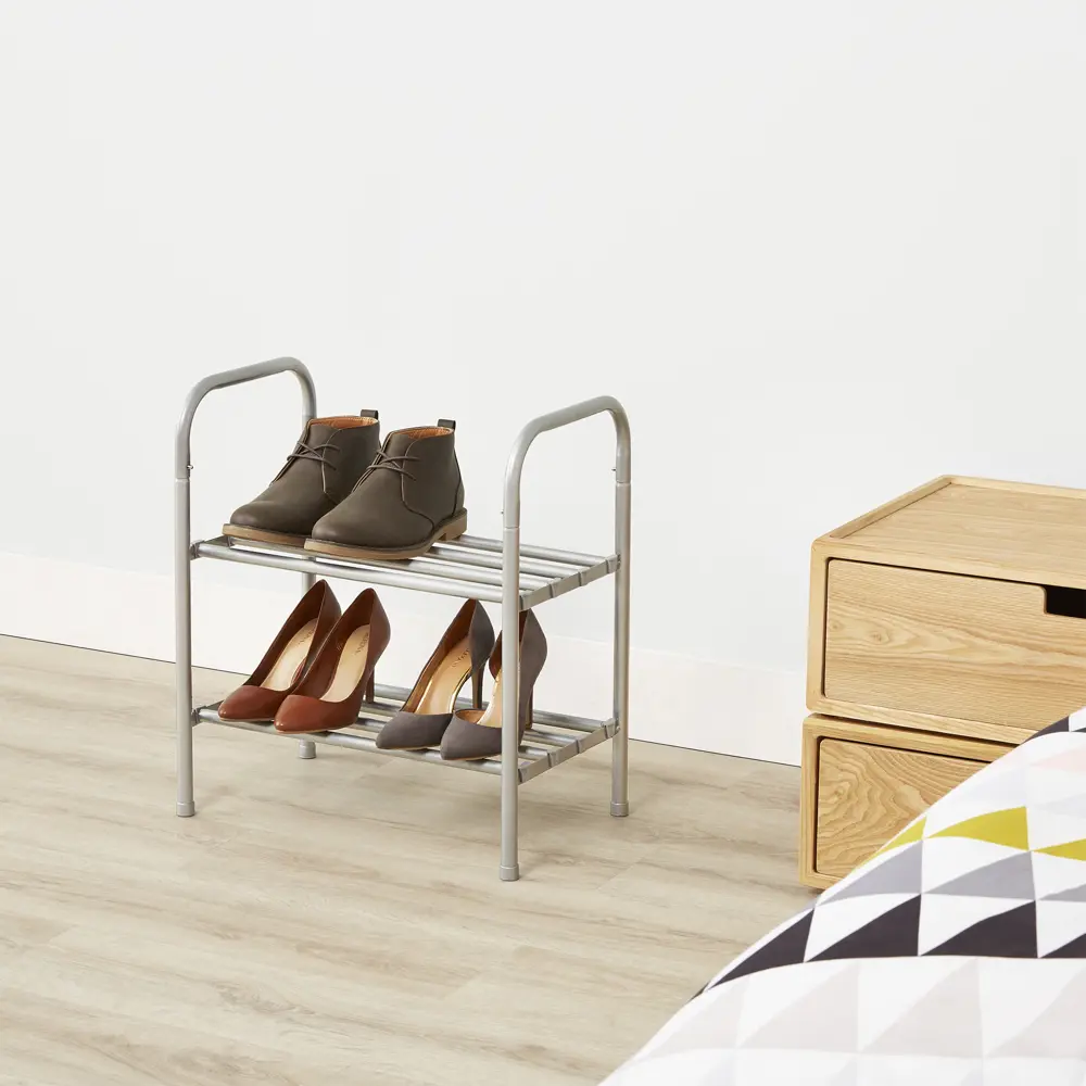 Подставка для обуви 79.5x29x53 см сталь цвет серый Santreyd STLM-2013030