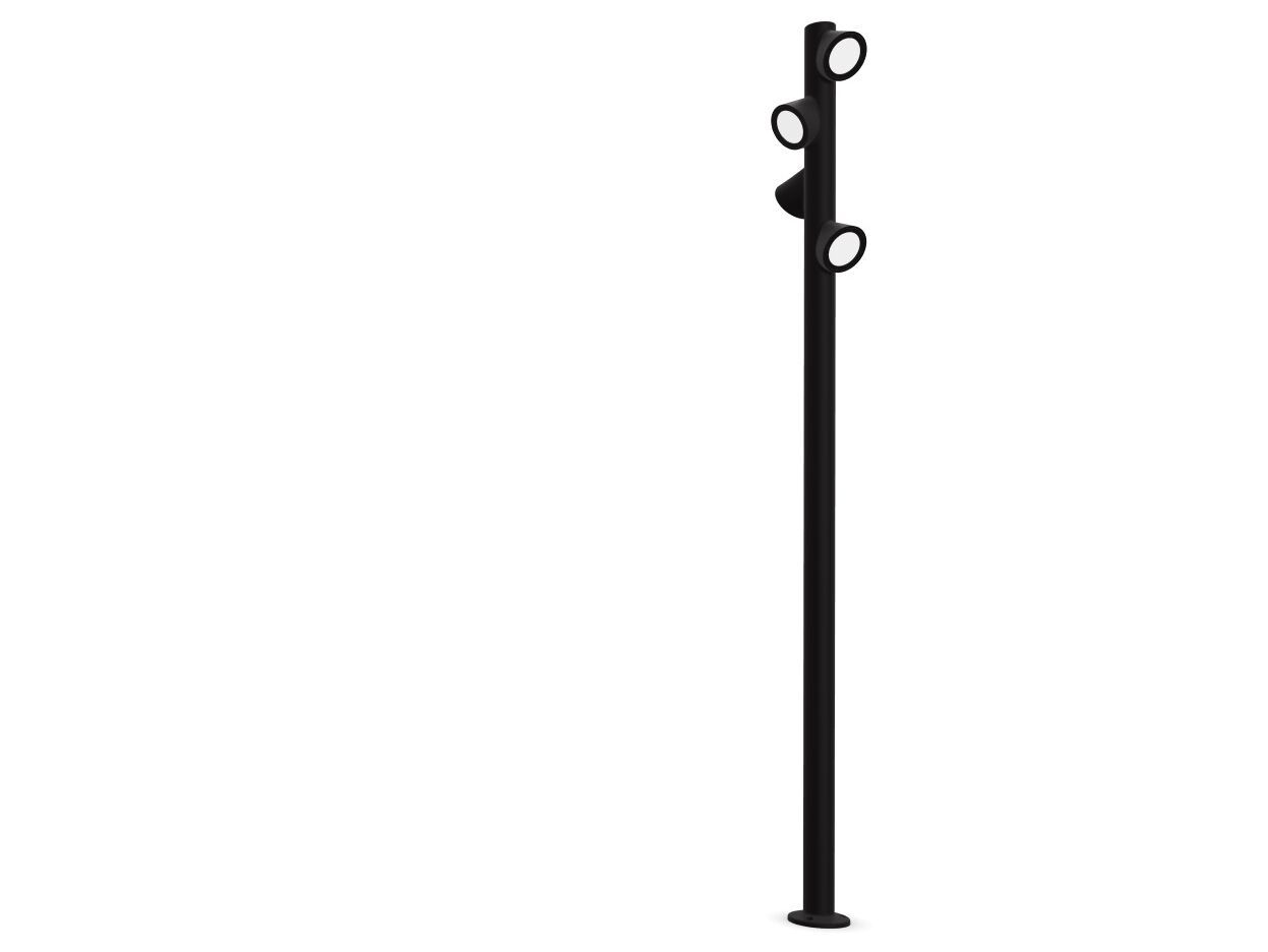 Алюминиевый светодиодный напольный торшер Martinelli Luce Bruco ARCH-00127477 - Вид №37