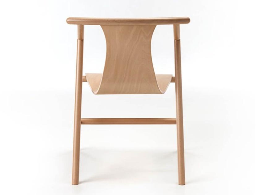 Wiener GTV Design Стул из бука с подлокотниками Magistretti sun-id-1471228 - Вид №3