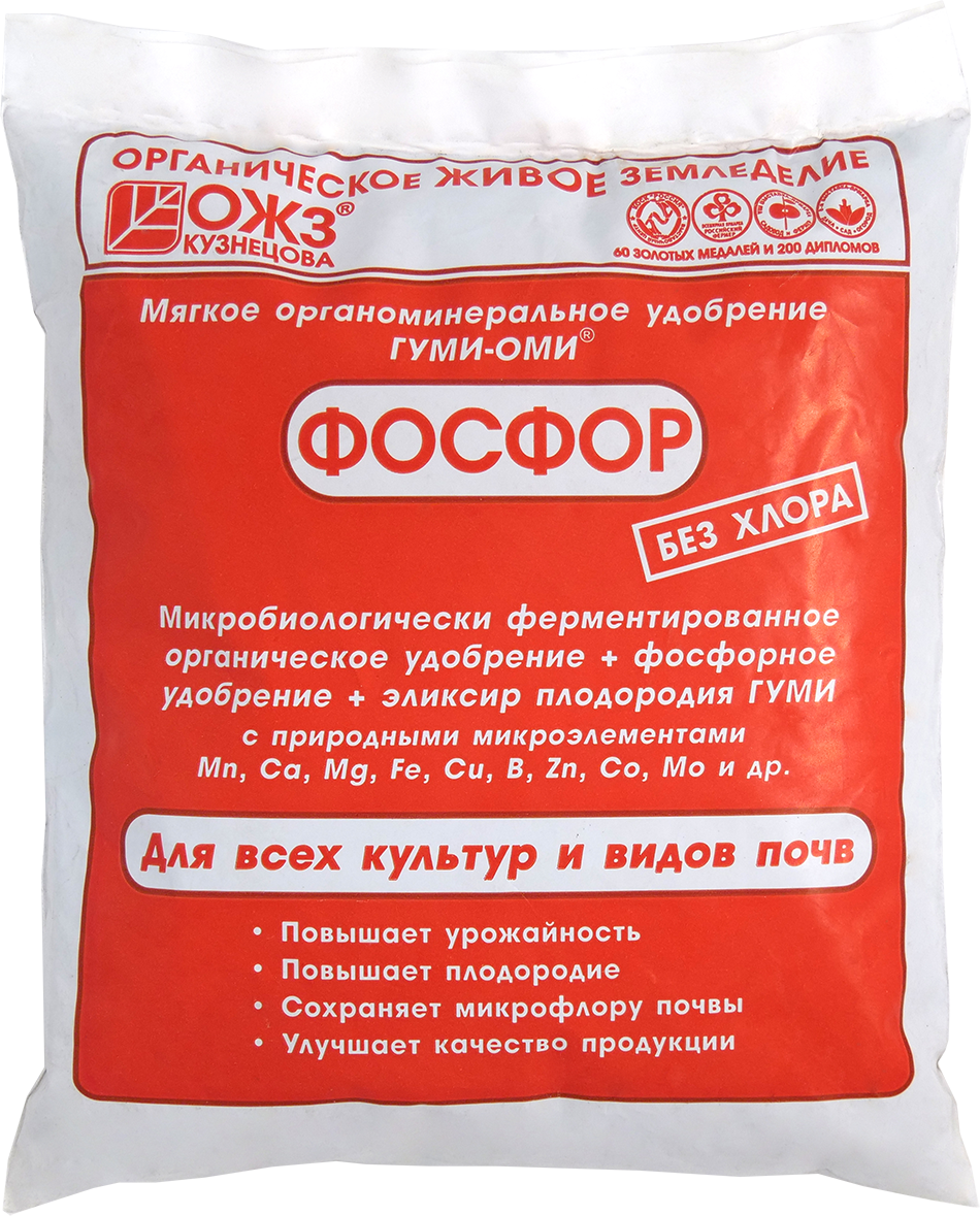 90271670 Порошково-гранулированное органоминеральное удобрение 040 Фосфор 500 г STLM-0160158 ГУМИ-ОМИ