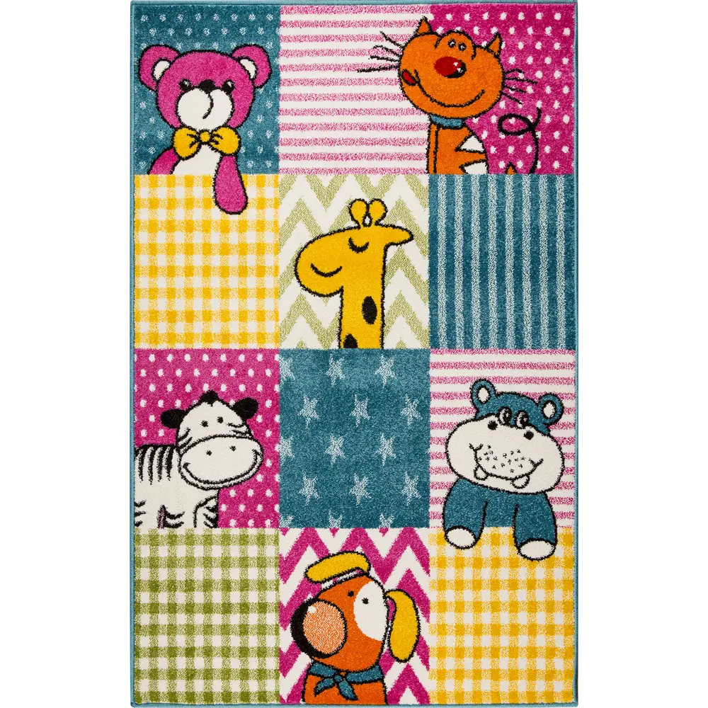 Ковёр «Art kids» LM07, 1.5x2.3 м, цвет синий MERINOS STLM-2037773