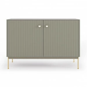 Комод с дверцами серо-зеленый Mio BRAGIN DESIGN LIVING 00-3974680 Зеленый;серый