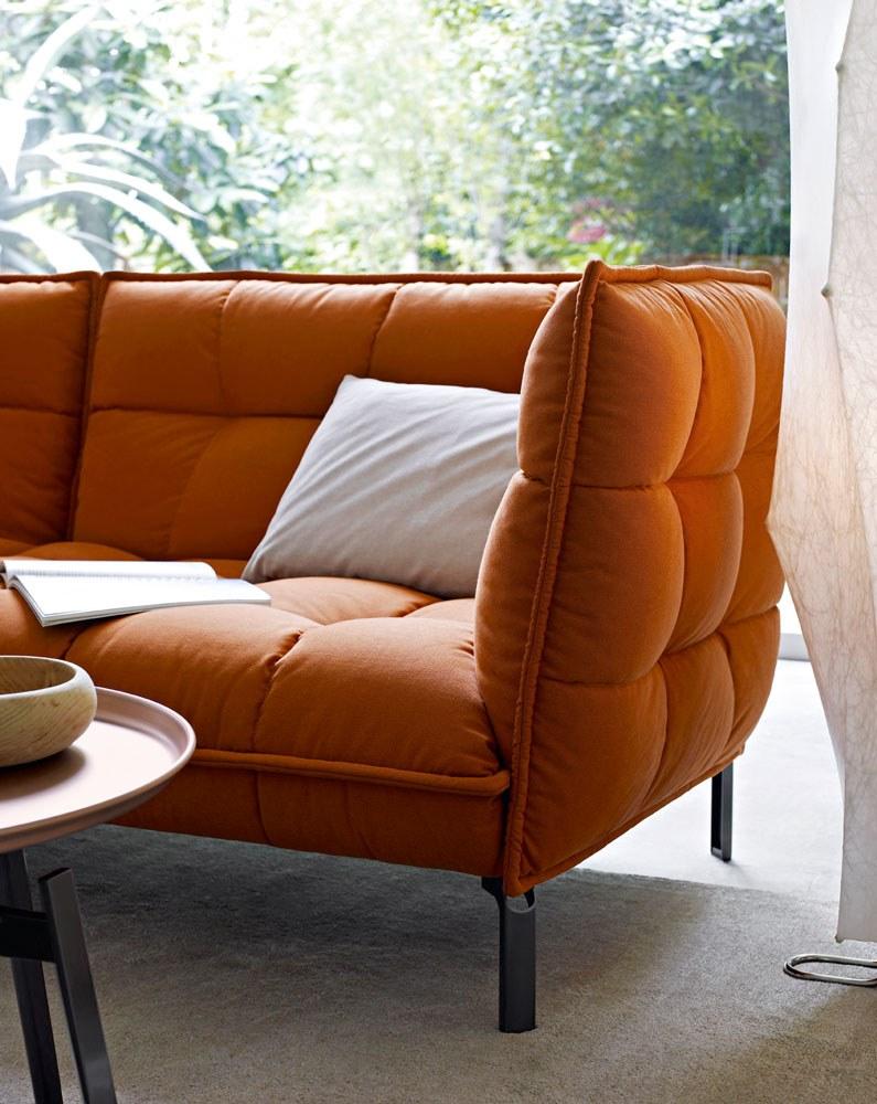 B&B Italia Тафтинговый диван из ткани Husk sun-id-1447433 - Вид №8