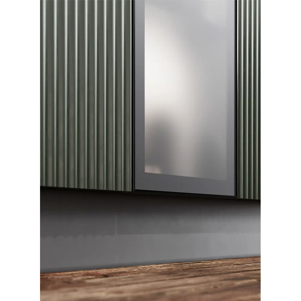 Фасад Вельск Delinia ID — матовое стекло с алюминиевой рамой для кухни 86799231 STLM-0872612 - Вид №8