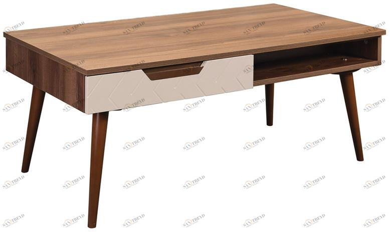 2804 Стол журнальный Сканди Бежевый R-HOME 4003450h_Беж