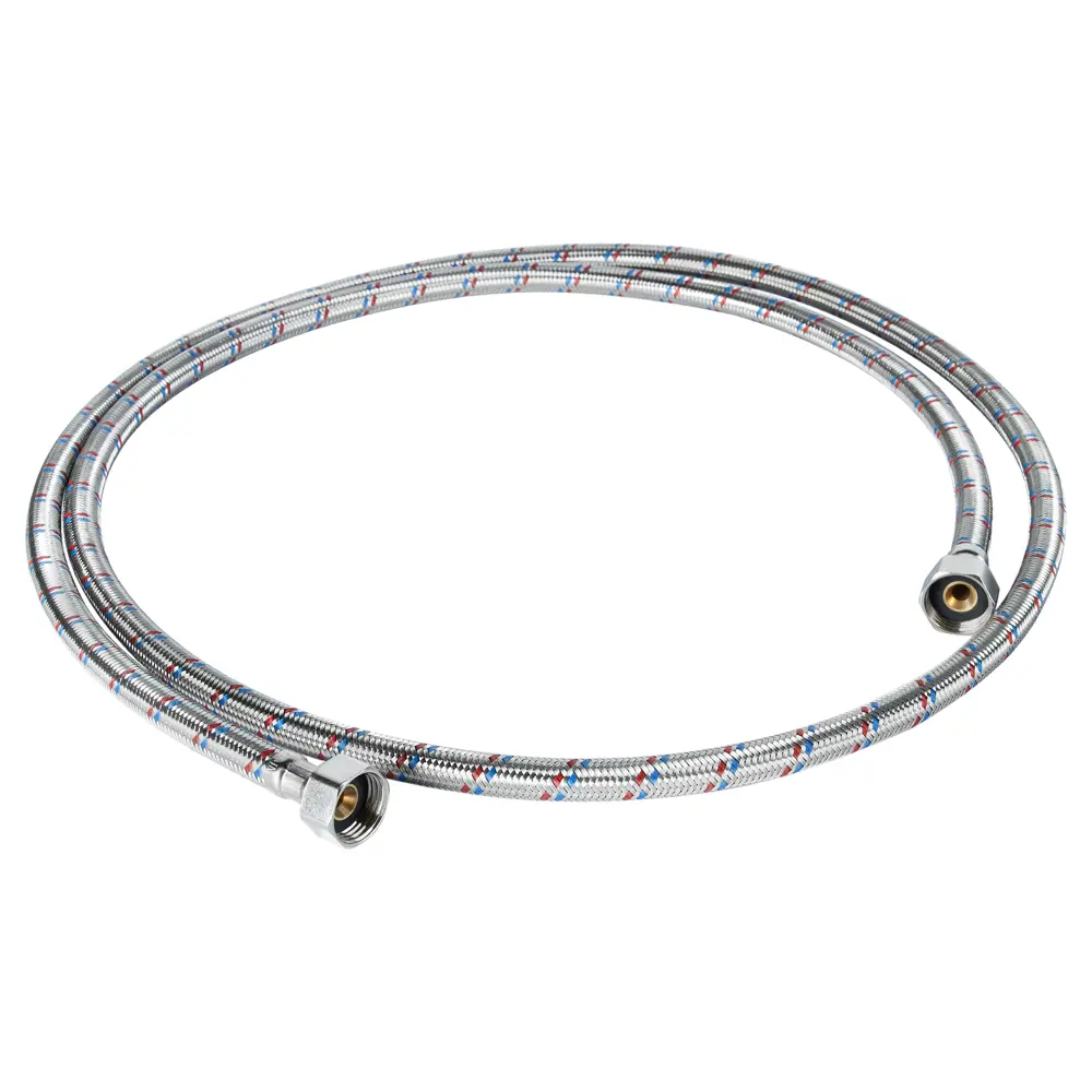 Гибкая подводка для воды Кит-Пром 1/2"x1/2" гайка - штуцер 100 см 11005632 STLM-2176918  - Вид №2
