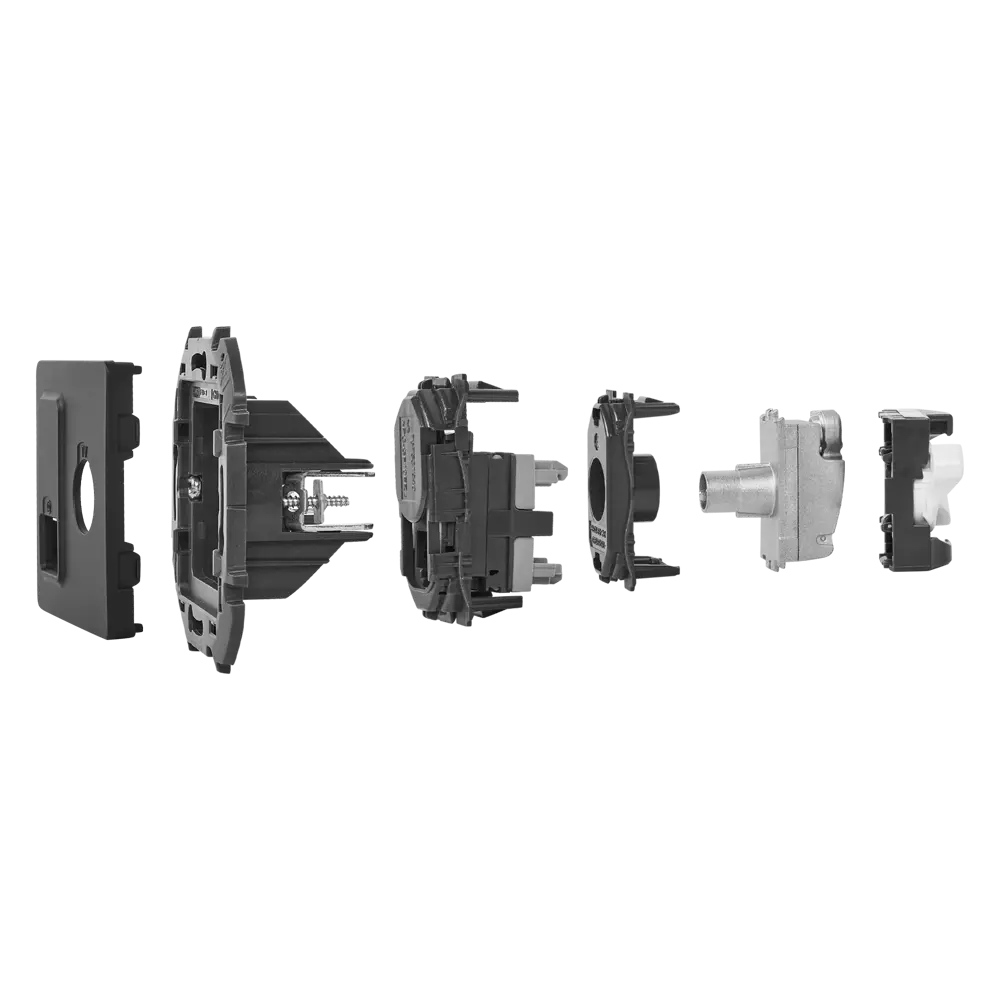 LEXMAN Lilian - комбинированная розетка ТВ+RJ45 для скрытого монтажа 86761341 STLM-0071324 - Вид №4