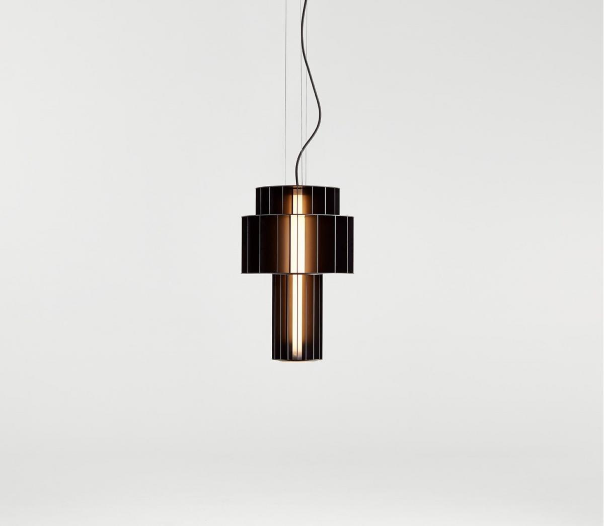 089712 Подвесной светильник T PE черный Parachilna Babel Santreyd