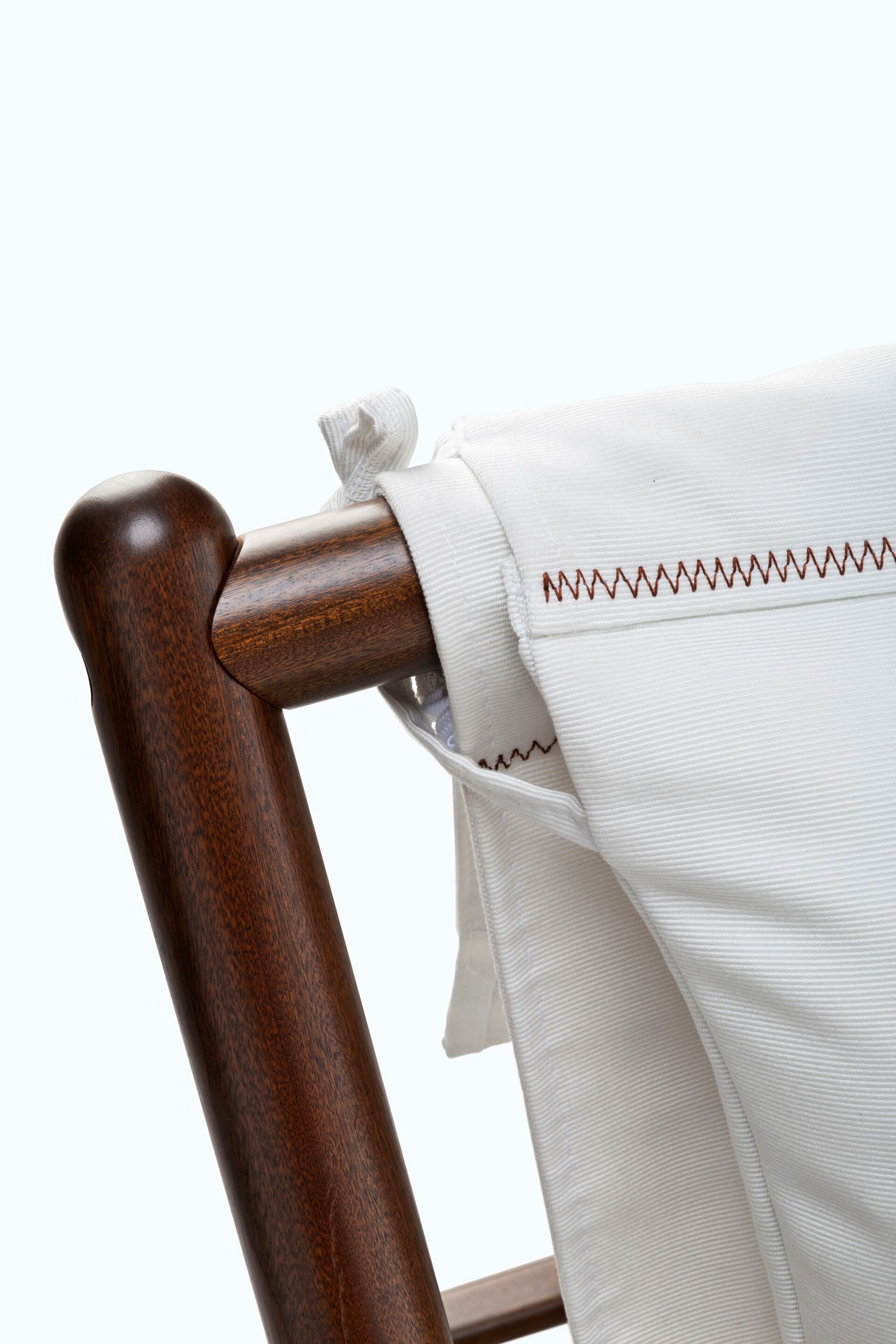 Шезлонг из красного дерева и ткани Exteta Razzi ARCH-00083836 - Вид №3