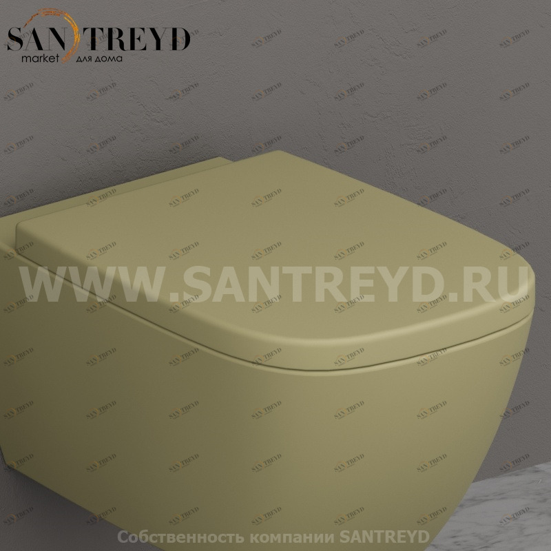 GN020SE Крышка сиденье для унитаза Ceramica Globo GENESIS