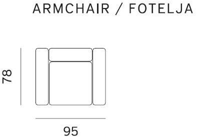 prostoria Кресло с подлокотниками Convert sun-id-1447021 - Вид №1
