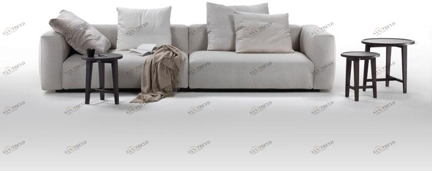 Flexform 2-х местный модульный диван из ткани Lario sun-id-1450495