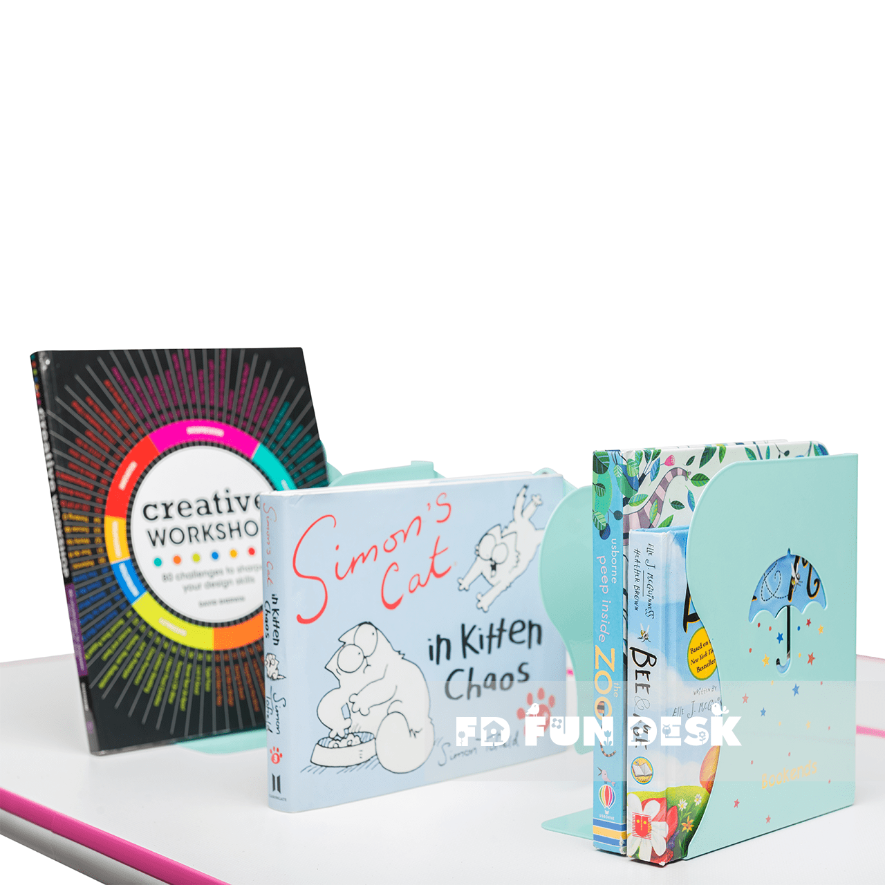 Держатель для книг зеленый SS26 Green FUNDESK  00-3948581 Зеленый Santreyd  - Вид №1