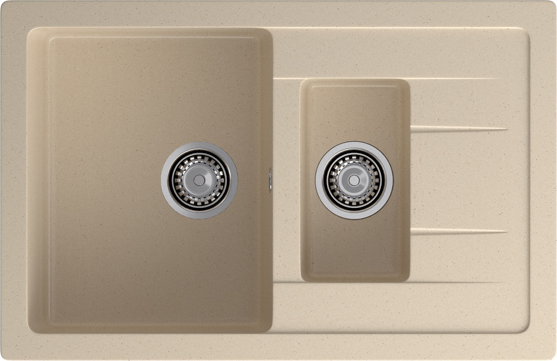 Кухонная мойка Искусственный камень QUADRO S293 GranFest Q-775KL-S293