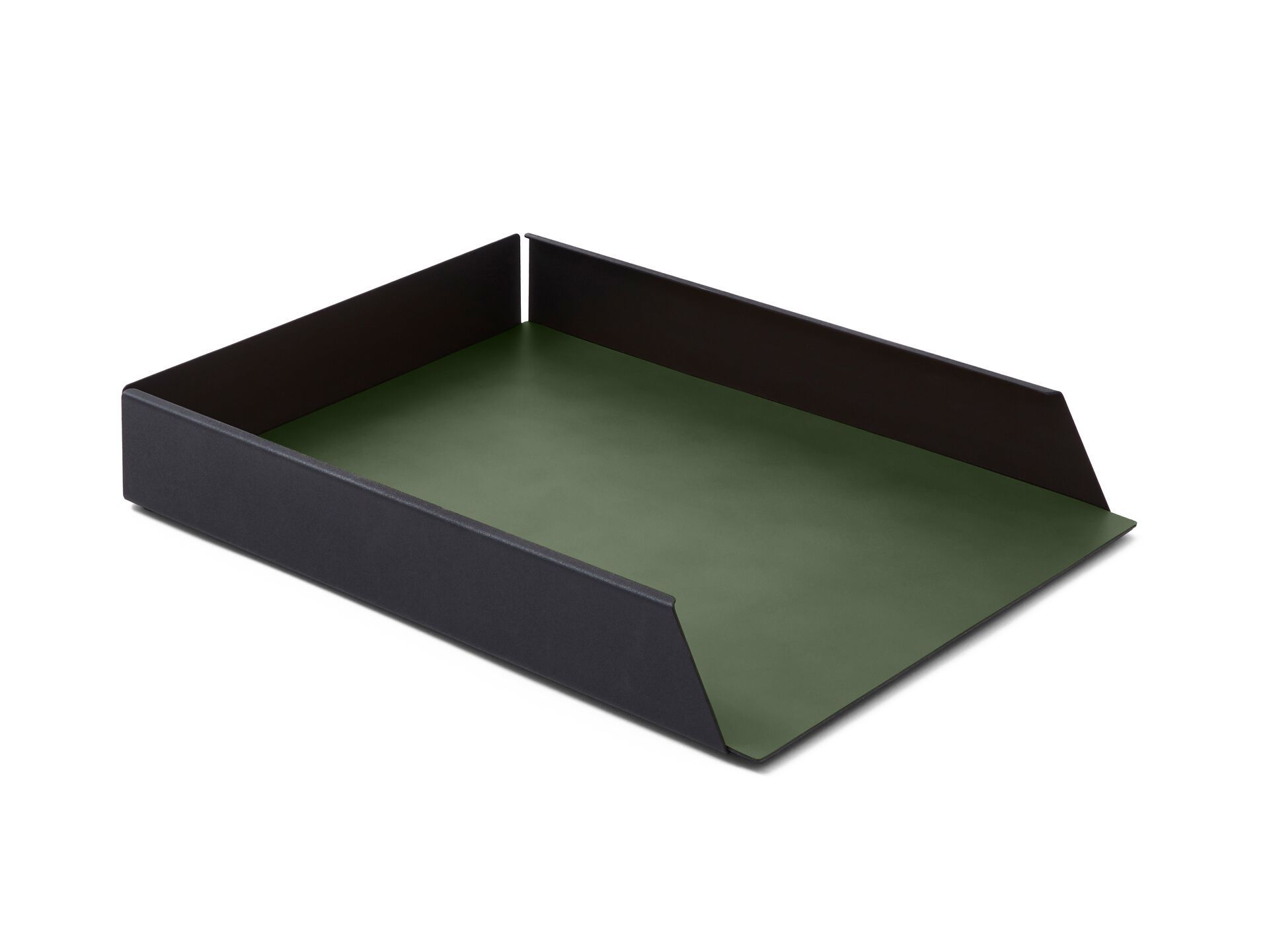 Лоток для документов из нержавеющей стали и кожи EGLOOH Муар ARCH-00027153 - Вид №10