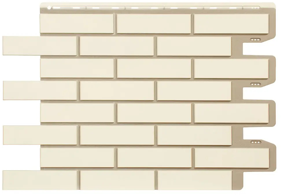 90857287 Фасадная панель Royal Stone Облицовочный кирпич Нельсон 0.58м² STLM-0412417