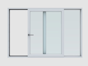 Раздвижные окна из ПВХ