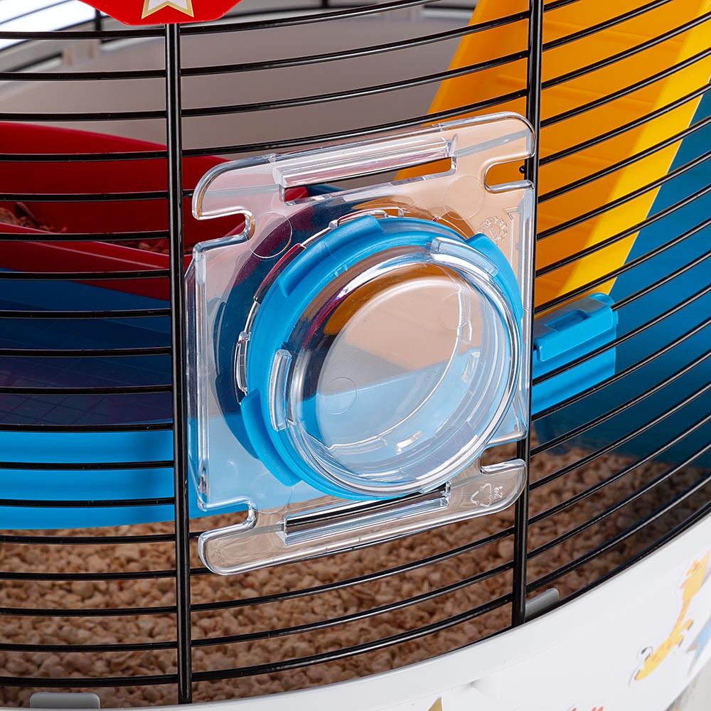 УТ0015983 Клетка для грызунов CIRCUS FUN для хомяков 49,5x34x42,5см FERPLAST  - Вид №6