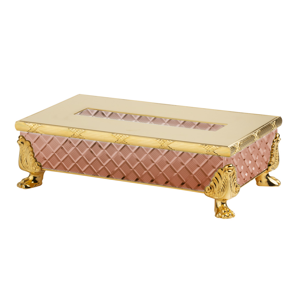 FS09C-662 FS09C-662 Дозатор салфеток прямоугольный ДОЗАТОРЫ ТКАНЕЙ Cristal & Bronze TISSUE DISPENSERS  - Вид №2