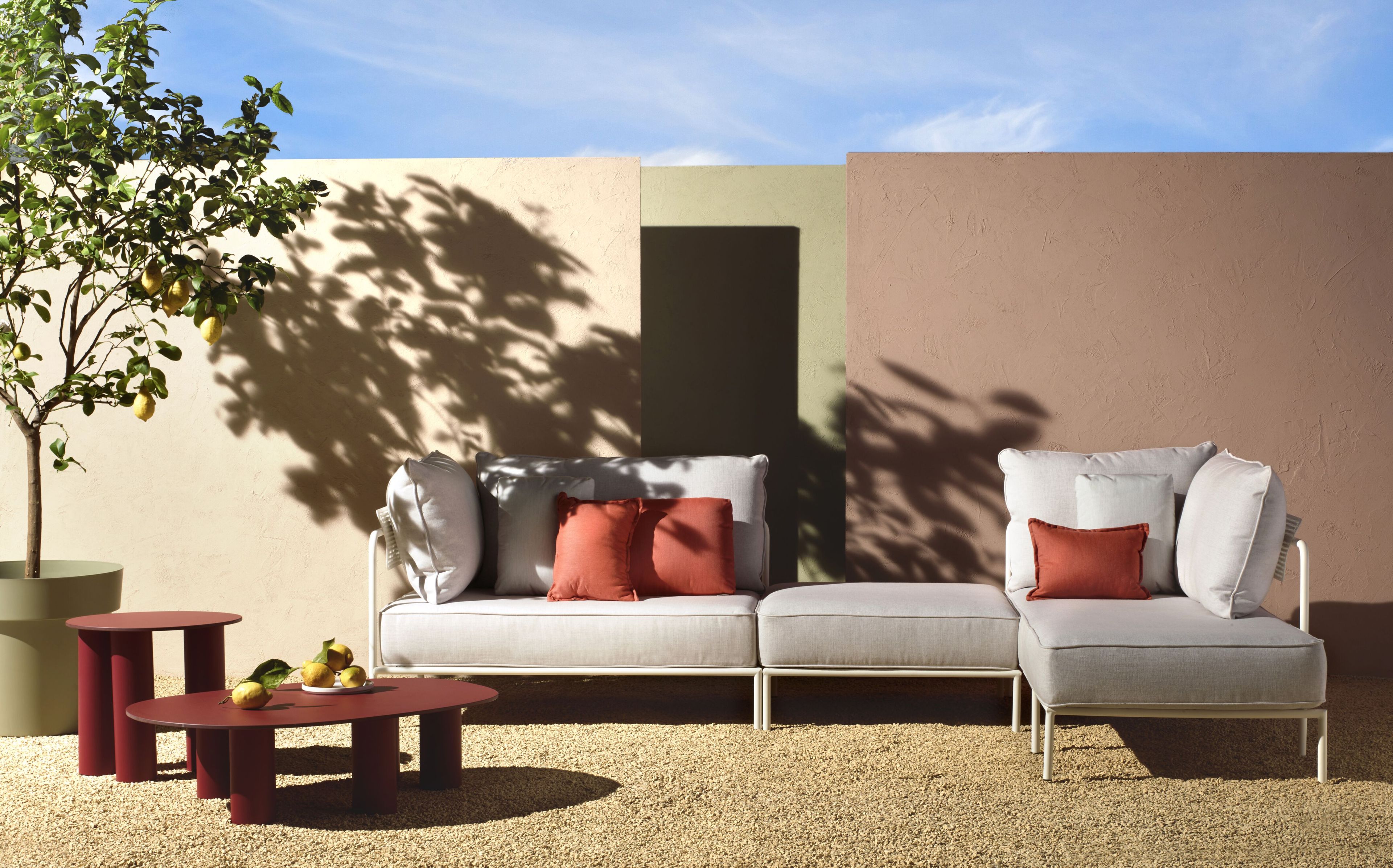 Стальной и тканевый садовый пуф S-CAB лоскут ARCH-00151131 - Вид №5