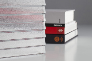 FSRT540 Монолитное стекло Castglass profile с текстурой taglio Forms-surfaces