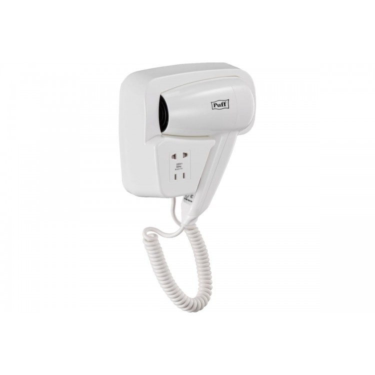 1200B Puff Фен настенный Пластик ABS Puff 1200B Белый белый 