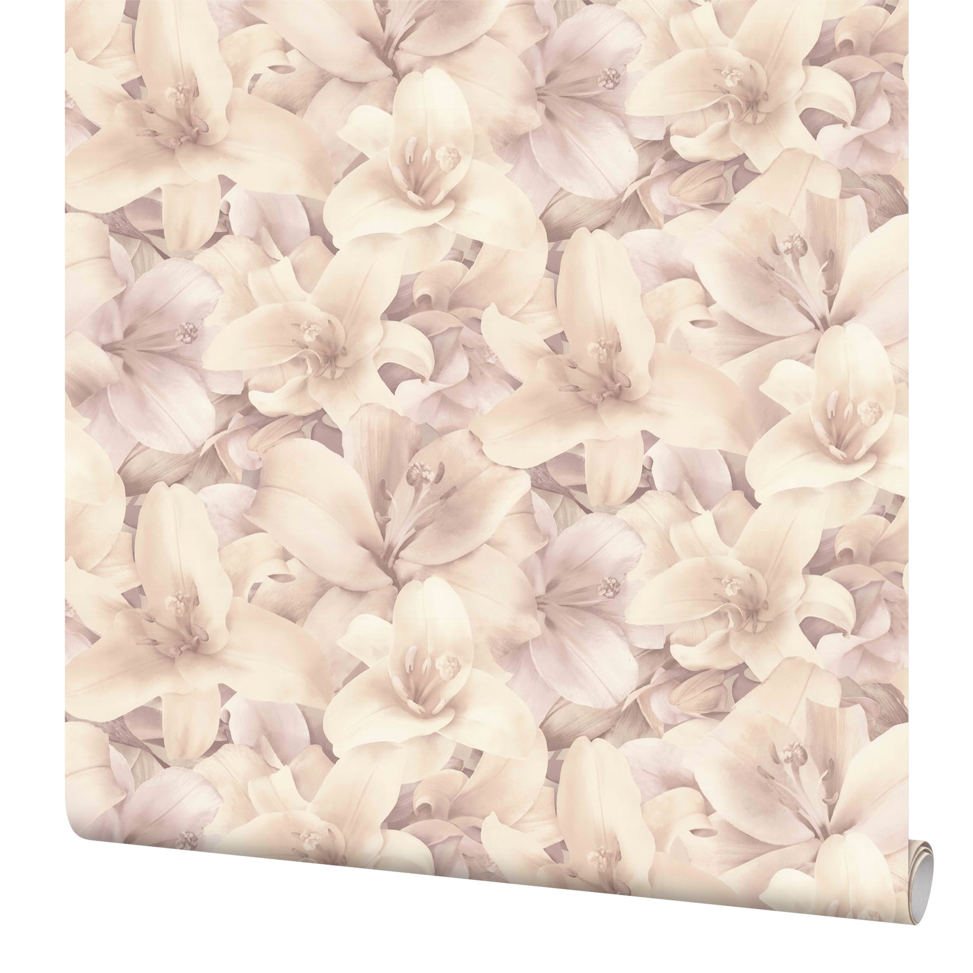 82912532 Обои флизелиновые бежевые 1.06 м PP71461-21 Lilium Santreyd