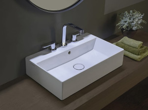 Керамическая прямоугольная столешница