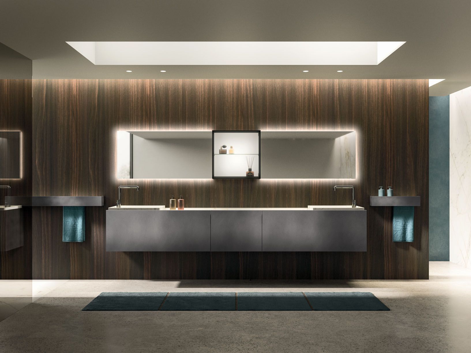 Двойной подвесной умывальник Arrital Must ARCH-00105621