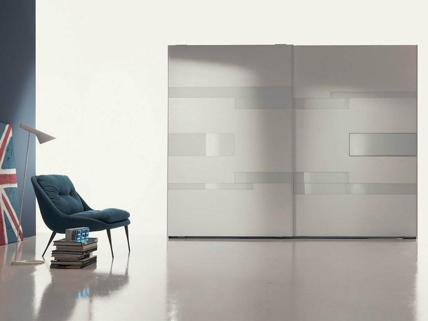 Fimar Лакированный шкаф с раздвижными дверцами и встроенным телевизором sun-id-1379538 - Вид №1