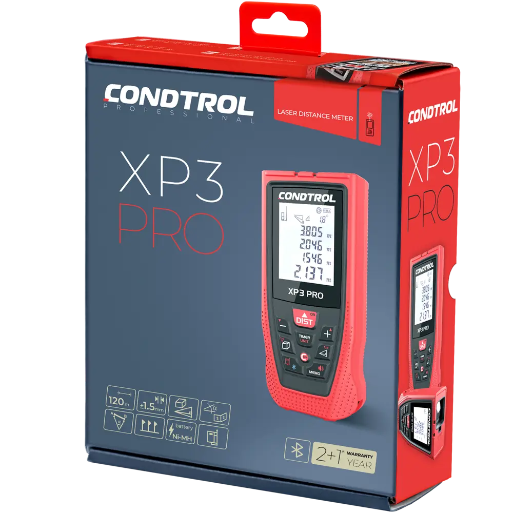 Дальномер лазерный Condtrol XP3 PRO, до 120 м STLM-2088481 - Вид №4