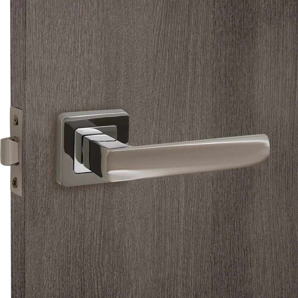 Дверные ручки AL 152 F комплект цвет графит 85224944 STLM-2182962 Santreyd  - Вид №6