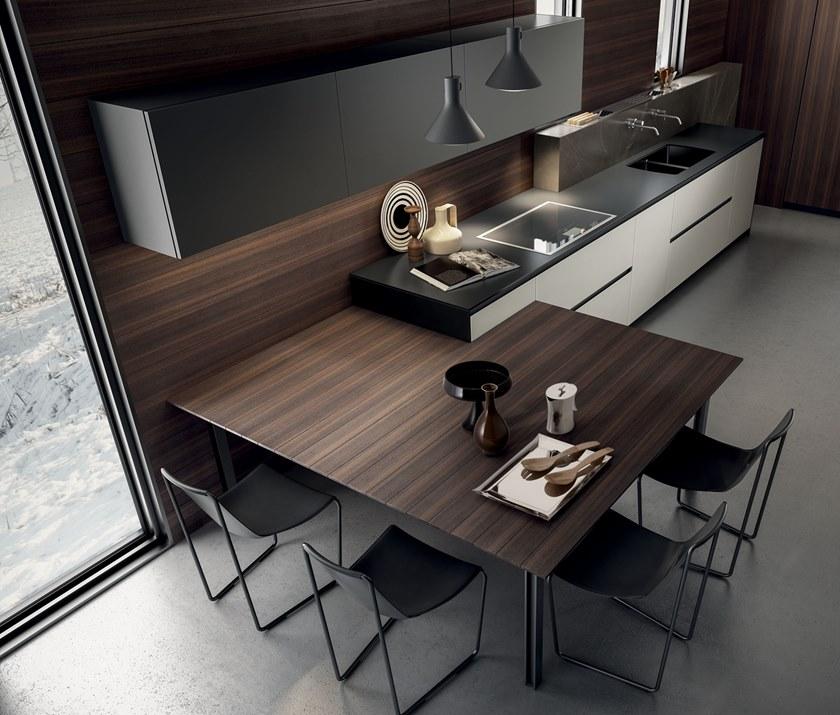 Aster Cucine Линейная лакированная кухня Contempora sun-id-1417650 - Вид №4