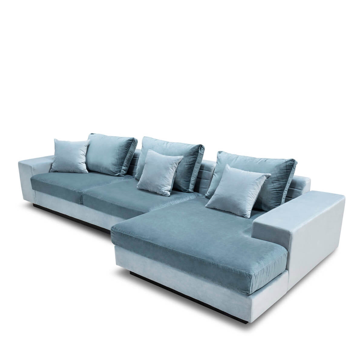 700463-84 ABHIKA ДИВАН AGHILESS RIGHT AQUA  - Вид №1