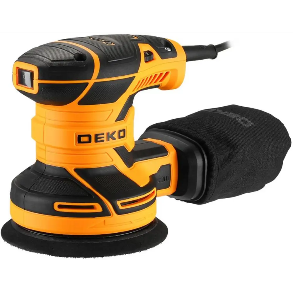 Эксцентриковая шлифмашина DEKO DKG-125 для профессиональной обработки поверхностей 89366107 STLM-0846252