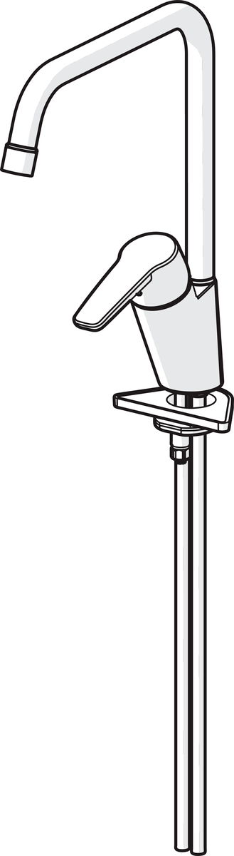 Oras 3933 Смеситель для кухни 3933 Saga Хром  - Вид №3