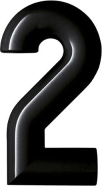 702.165.2 номера домов HEWI Türzubehör  - Вид №2