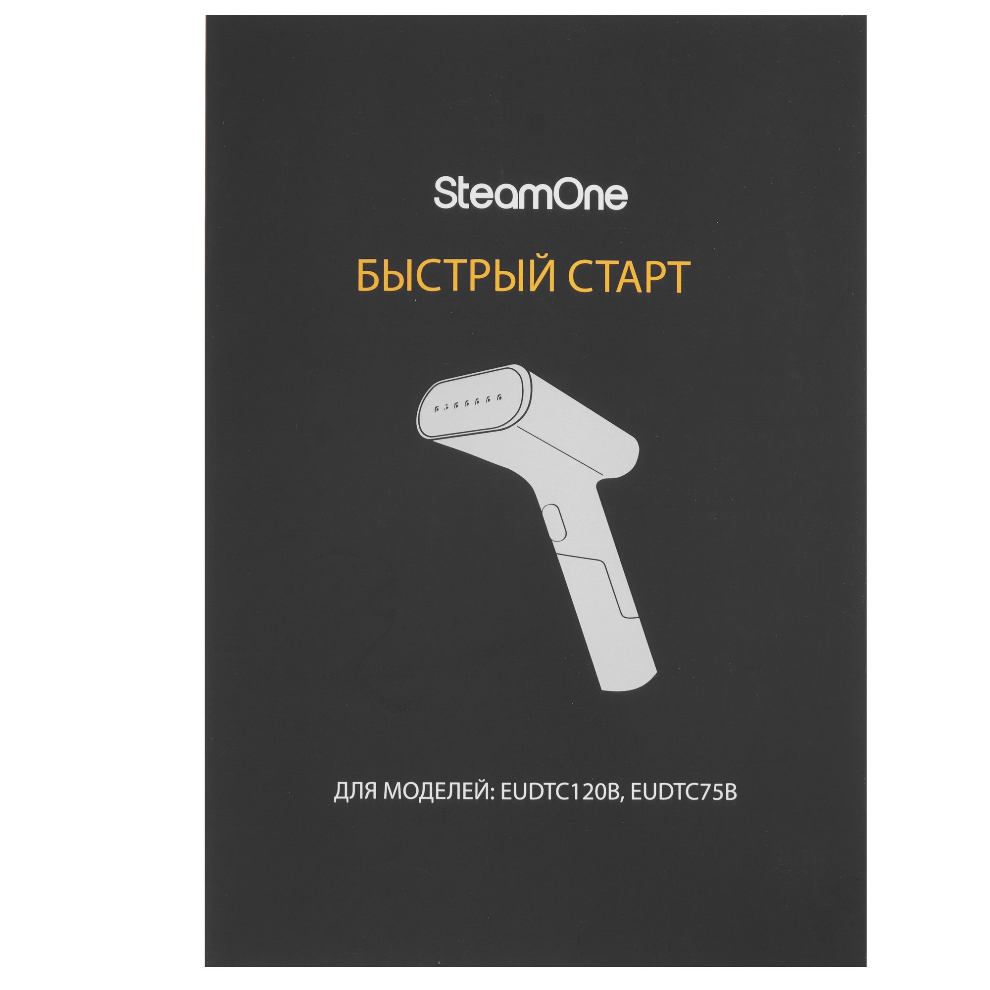 9977146 Отпариватель SteamOne EUDTC75B черный STDN-0146137 - Вид №4