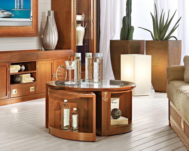 Caroti Низкий круглый журнальный столик sun-id-1485365 - Вид №2