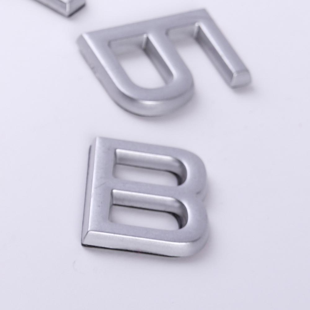 Дверная буква  «В», 32х5х40 мм, матовое серебро LJPS0081 Public Steel Россия  - Вид №4