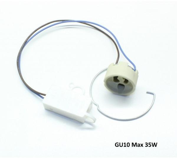 GESSO Встраиваемый в потолок держатель точечного светильника из гипса  806a  - Вид №4