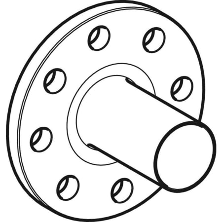 33750 Фланец Geberit Mapress из нержавеющей стали, PN 10/16, с гладким концом Geberit  - Вид №5