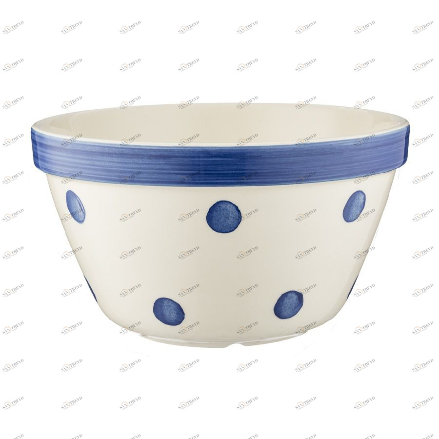 Миска универсальная Spots 17 см синяя Mason Cash 2002044