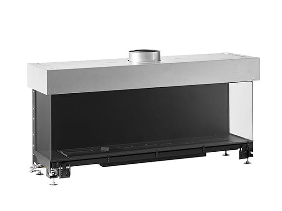 Газовый тройной фасадный камин Metalfire ARCH-00078680